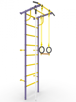 Шведская стенка Роки-1 ( фиолетовый )