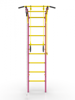 Шведская стенка Роки-1 ( розовый )