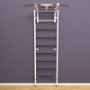 картинка Шведская стенка «LittleSport» White Long черные ступени от магазина Лазалка