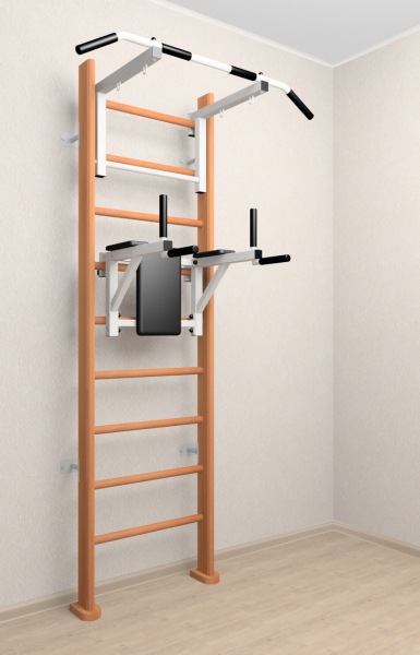 Деревянная шведская стенка Sv Sport ТстБ (орех) 903