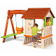 картинка Игровой домик с качелями и горкой (Smoby 810601) от магазина Лазалка