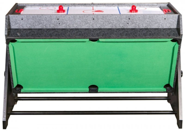 картинка Стол-трансформер "Vortex 3-in-1" (3 игры: аэрохоккей, футбол, бильярд, 127 х 78.7 х 86.4 см, серый) от магазина Лазалка