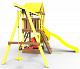 Детская игровая площадка Пикник  "Элит" с винтовой трубой (желтый)