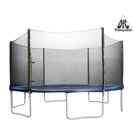 Батут с сеткой DFC Trampoline Fitness 14FT-TR-E диаметр 430см