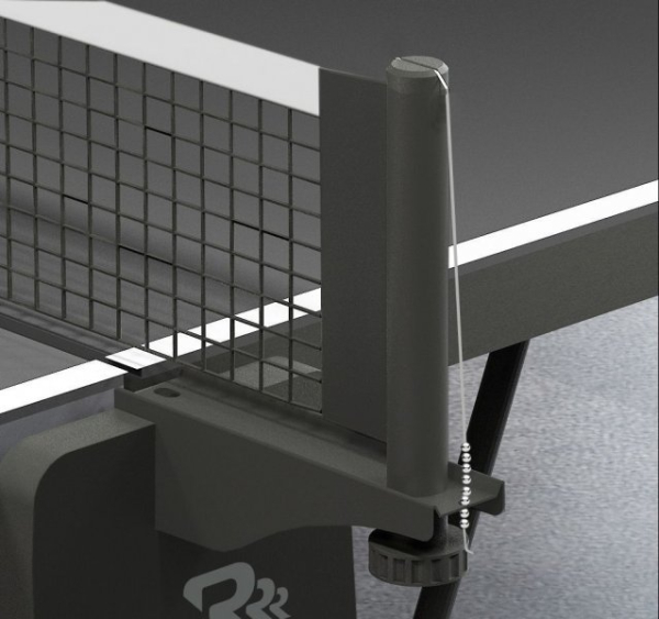 картинка Теннисный стол всепогодный "Master Pro Outdoor" (274 х 152,5 х 76 см, коричневый) с сеткой от магазина Лазалка