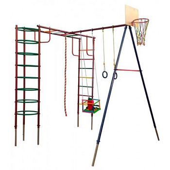 картинка Детский спортивный комплекс для дачи "Вертикаль Сатурн" от магазина БэбиСпорт