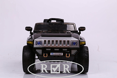 Электромобиль детский RiverToys Hummer A888MP (черный) с дистанционным управлением
